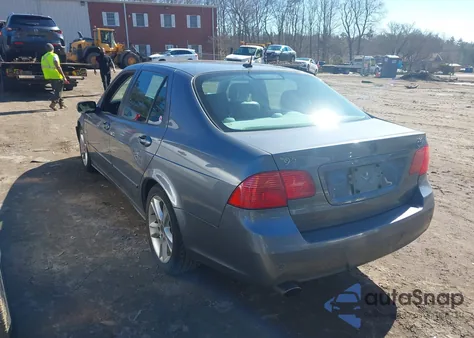 2008 Saab 9-5 2.3T from USA, damaged, VIN YS3ED49G483502000